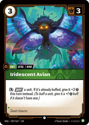 Iridescent Avian [RAD - 027/167]