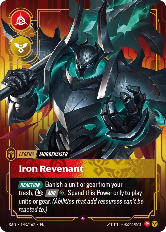 Mordekaiser, Iron Revenant [RAD - 143/167]