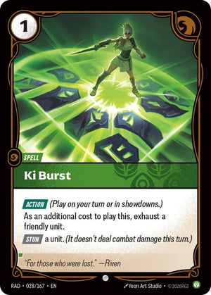 Ki Burst [RAD - 028/167]