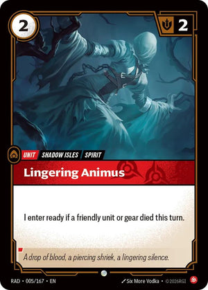 Lingering Animus [RAD - 005/167]