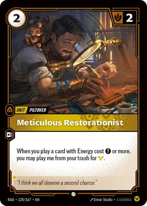 Meticulous Restorationist [RAD - 120/167]