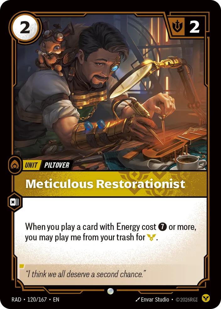 Meticulous Restorationist [RAD - 120/167]