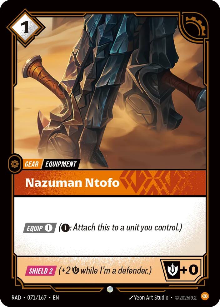Nazuman Ntofo [RAD - 071/167]