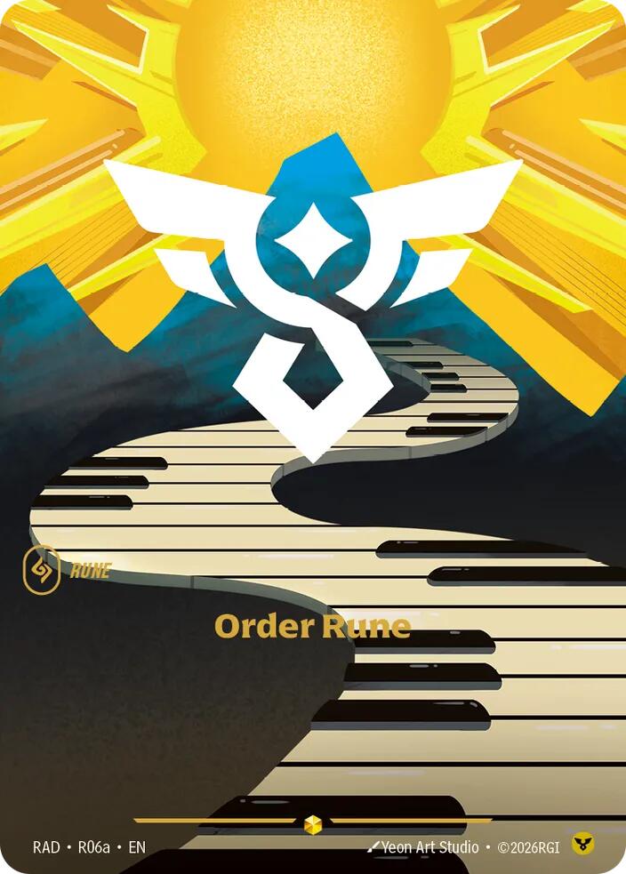 Order Rune (R06a) [RAD - R06a]