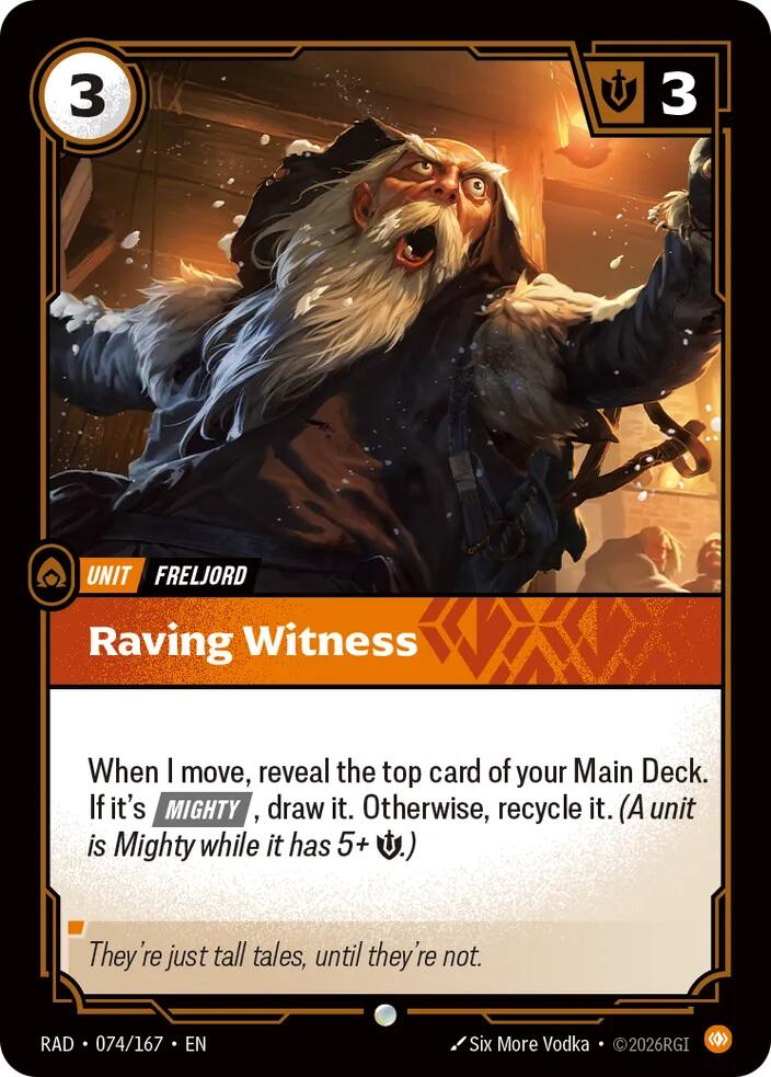 Raving Witness [RAD - 074/167]