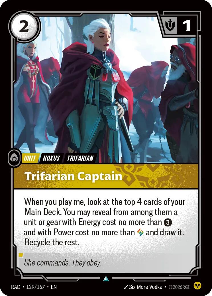 Trifarian Captain [RAD - 129/167]