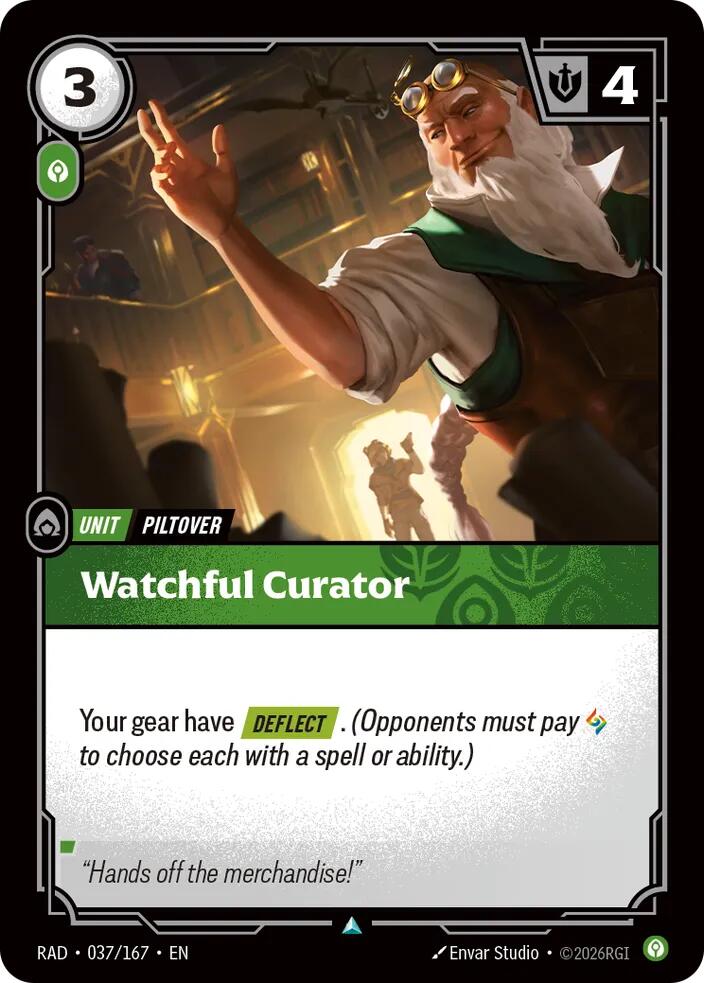 Watchful Curator [RAD - 037/167]