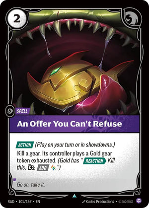 An Offer You Can't Refuse [RAD - 101/167]