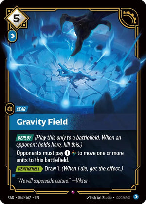Gravity Field [RAD - 062/167]
