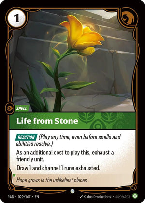 Life from Stone [RAD - 029/167]