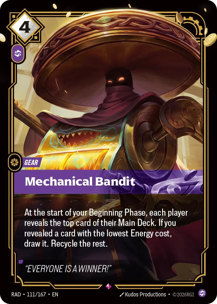 Mechanical Bandit [RAD - 111/167]