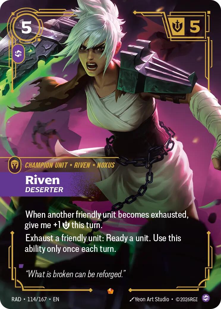 Riven, Deserter [RAD - 114/167]