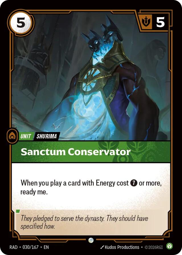 Sanctum Conservator [RAD - 030/167]