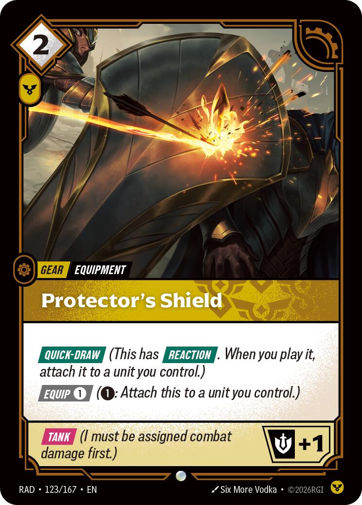 Protector's Shield [RAD - 123/167]