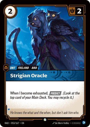 Strigian Oracle [RAD - 053/167]