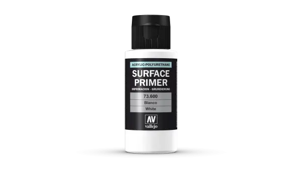 White- Vallejo Surface Primer- 60 ml