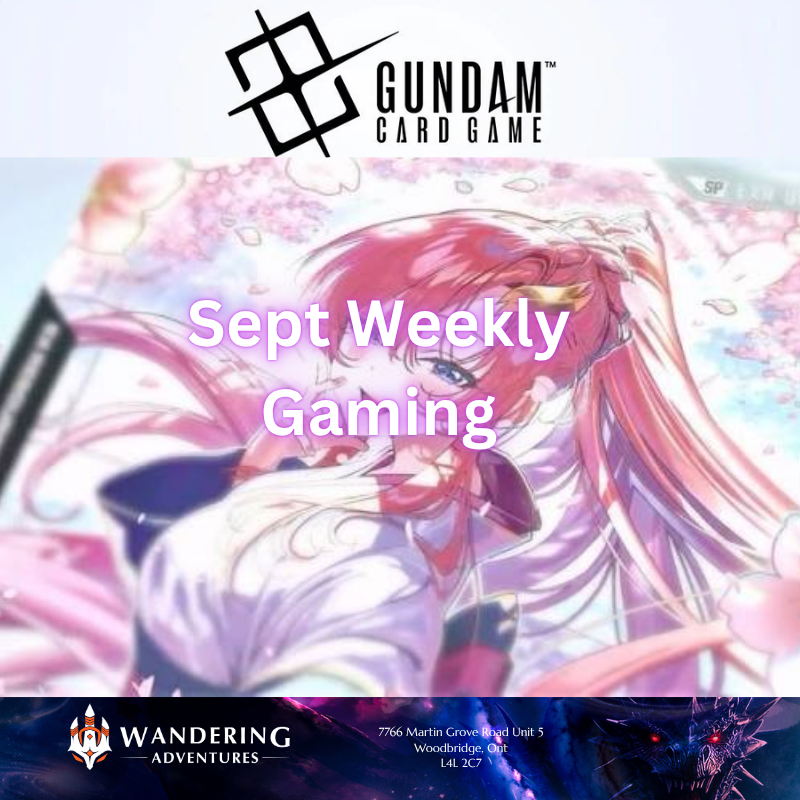 Gundam TCG Weekly (Sept '26)