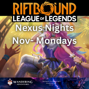 Riftbound TCG: Nexus Nights (Nov' 26)- Mondays