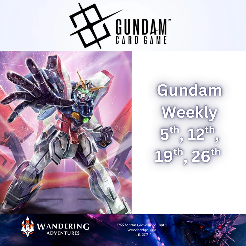 Gundam TCG Weekly (Aug)