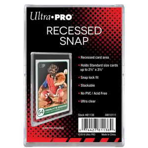 Ultra Pro: Recessed Snap