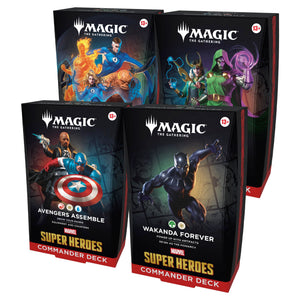 MTG Commander Decks: Super Heroes