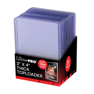 Ultra-Pro: 3x4 Thick Toploader