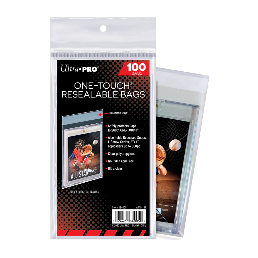 Ultra- Pro: One-Touch Resealable Bags