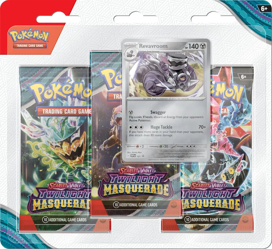 Pokemon 3 Pack Blister