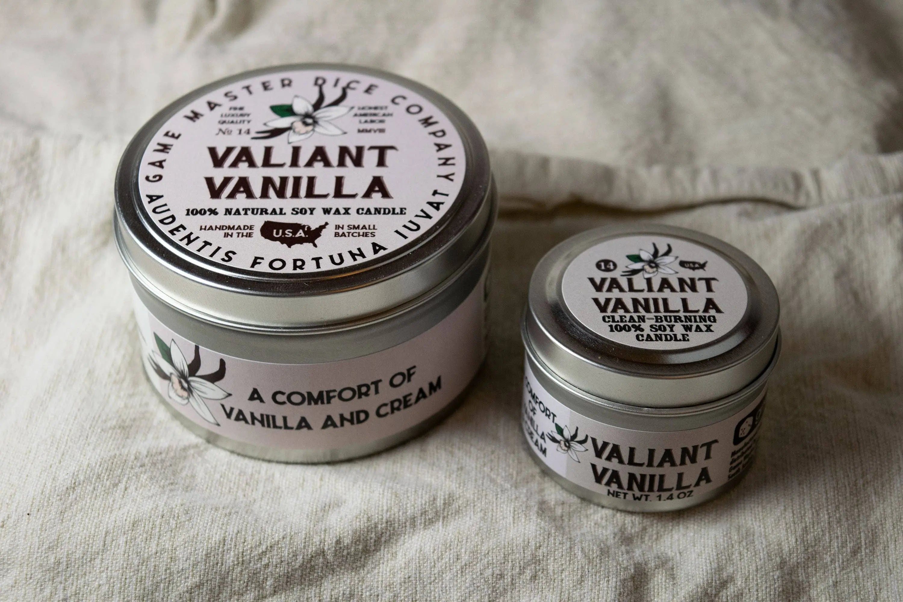 Valiant Vanilla Gaming Candle