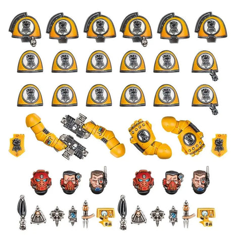 Imperial Fists Primaris Upgrades and Transfers - Wandering Adventures