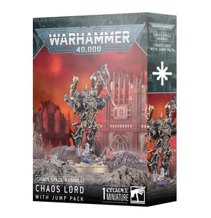 Chaos Space Marines: Chaos Lord w/ Jump Pack