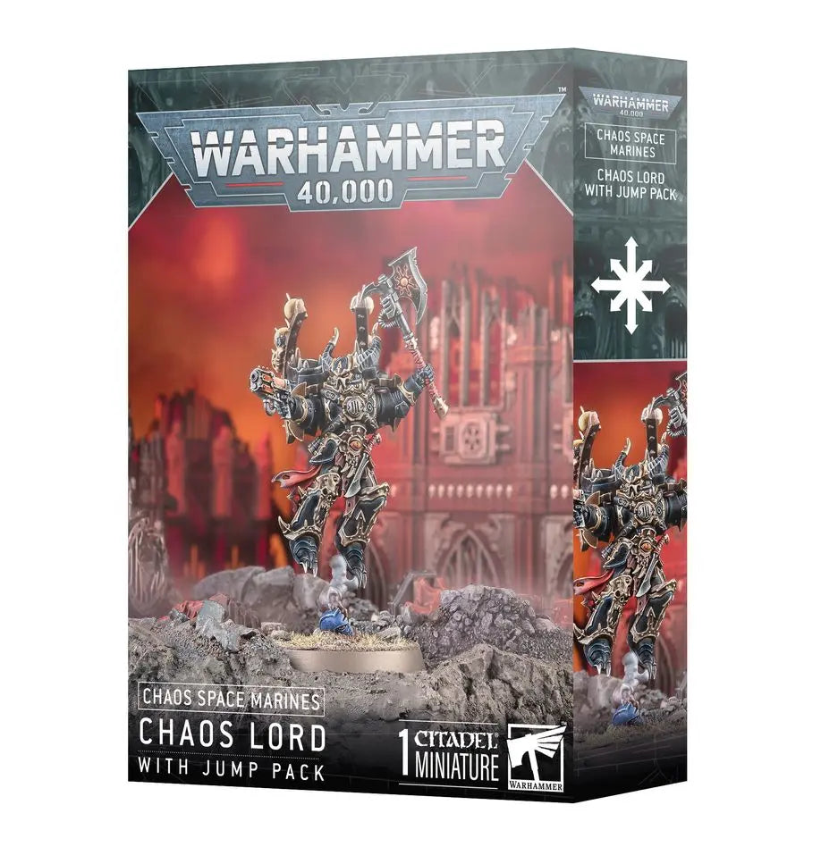 Chaos Space Marines: Chaos Lord w/ Jump Pack