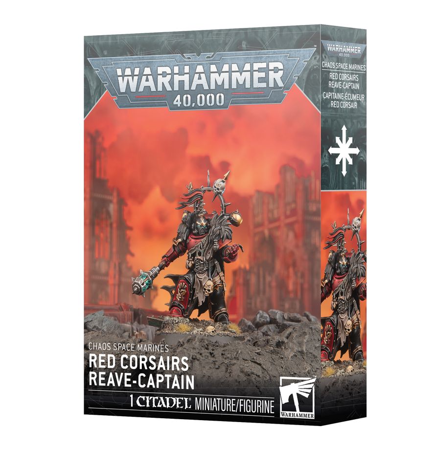 Chaos Space Marines: Red Corsairs Reave- Captain