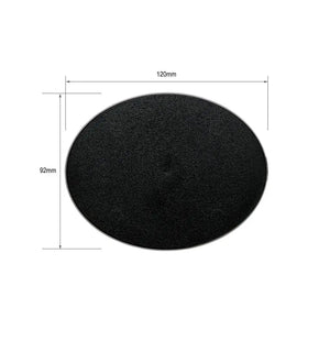 120x92mm Oval Base