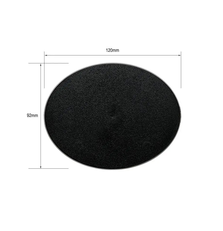 120x92mm Oval Base
