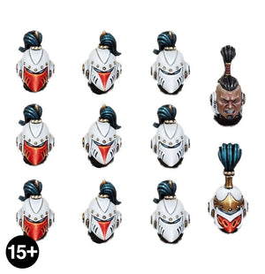 Horus Heresy: White Scars MK Heads