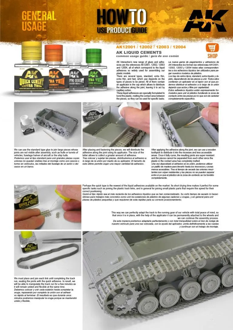 AK Interactive: Extra Thin Cement
