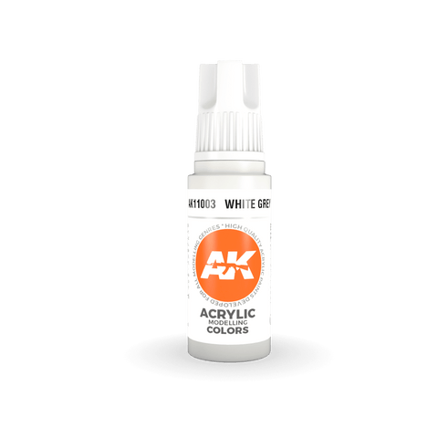 AK Interactive 3G Acrylic White Grey 17ml