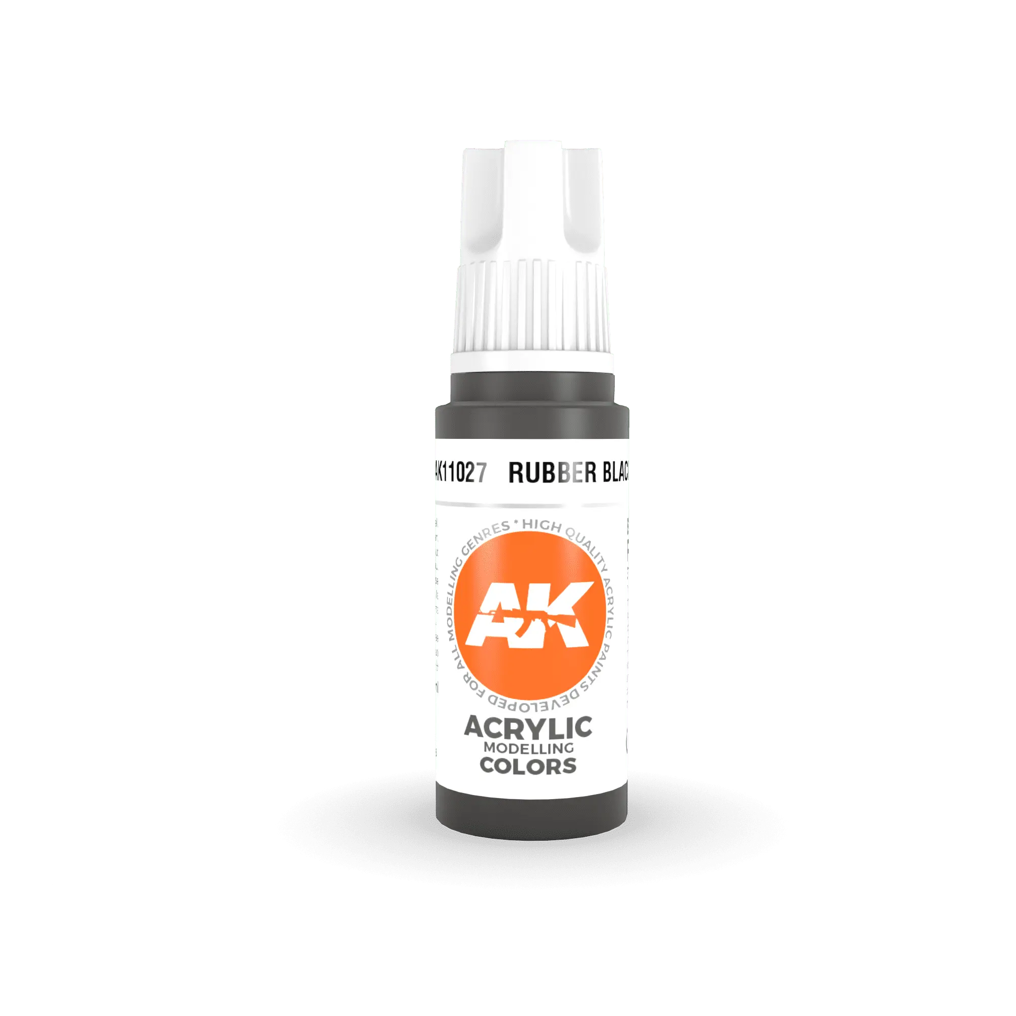 AK Interactive 3G Acrylic Rubber Black 17ml