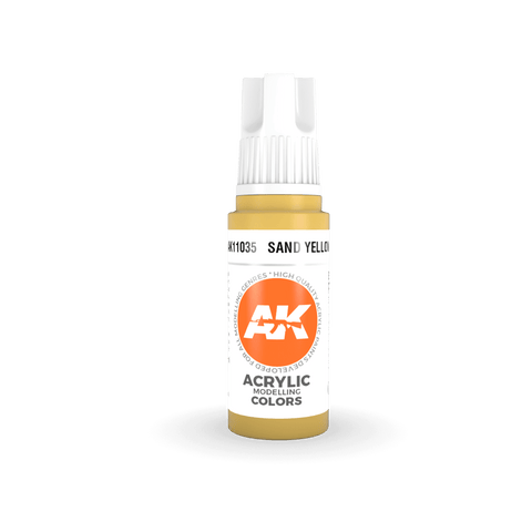 AK Interactive 3G Acrylic Sand Yellow 17ml