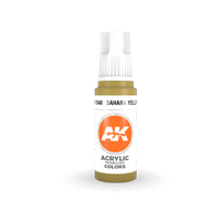 AK Interactive 3G Acrylic Sahara Yellow 17ml