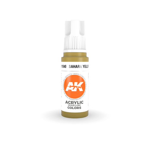 AK Interactive 3G Acrylic Sahara Yellow 17ml