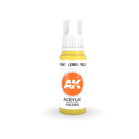 AK Interactive 3G Acrylic Lemon Yellow 17ml