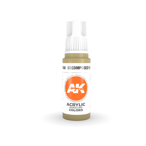 AK Interactive 3G Acrylic Decomposed Flesh 17ml