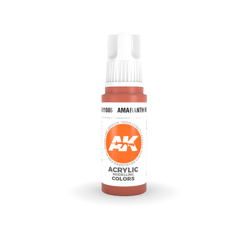 AK Interactive 3G Acrylic Amaranth Red 17ml