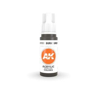 AK Interactive 3G Acrylic Burnt Umber 17ml