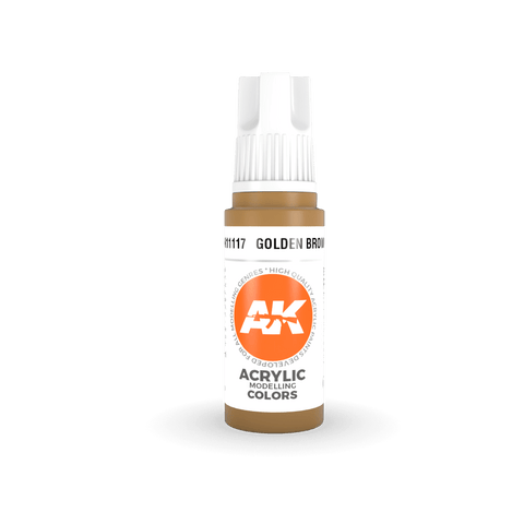 AK Interactive 3G Acrylic Golden Brown 17ml