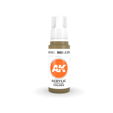 AK Interactive 3G Acrylic Middle Stone 17ml