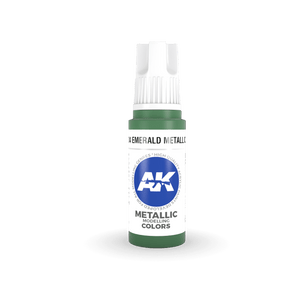 AK Interactive 3G Acrylic Emerald Metallic Green 17ml