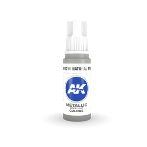 AK Interactive 3G Acrylic Natural Steel 17ml